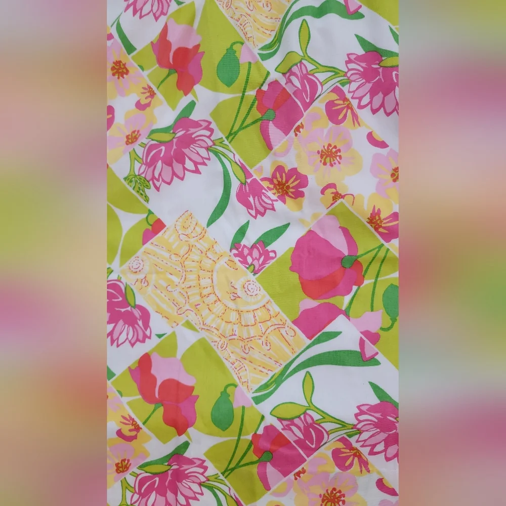 Lilly Pulitzer Halter Dress in Floral print  Size 10 - Picture 2 of 5